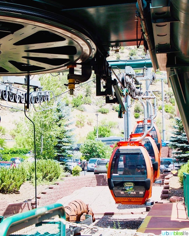 Tram at Glenwood Caverns