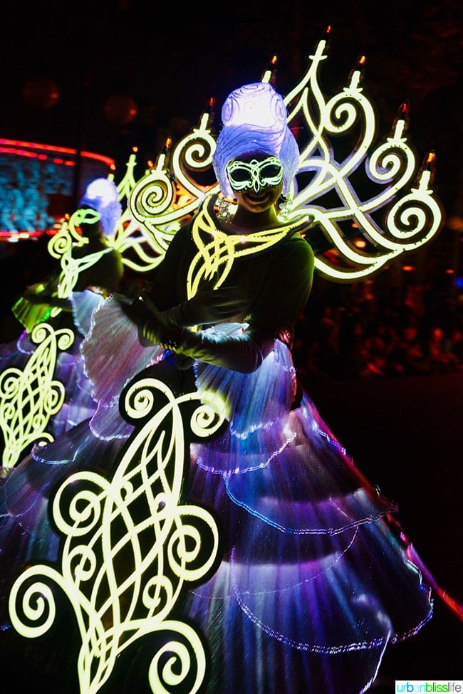 Disneyland Pixar Pier Parade princess