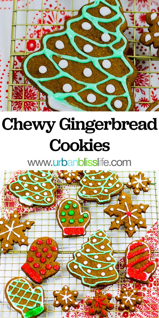 Chewy Gingerbread Cookies 