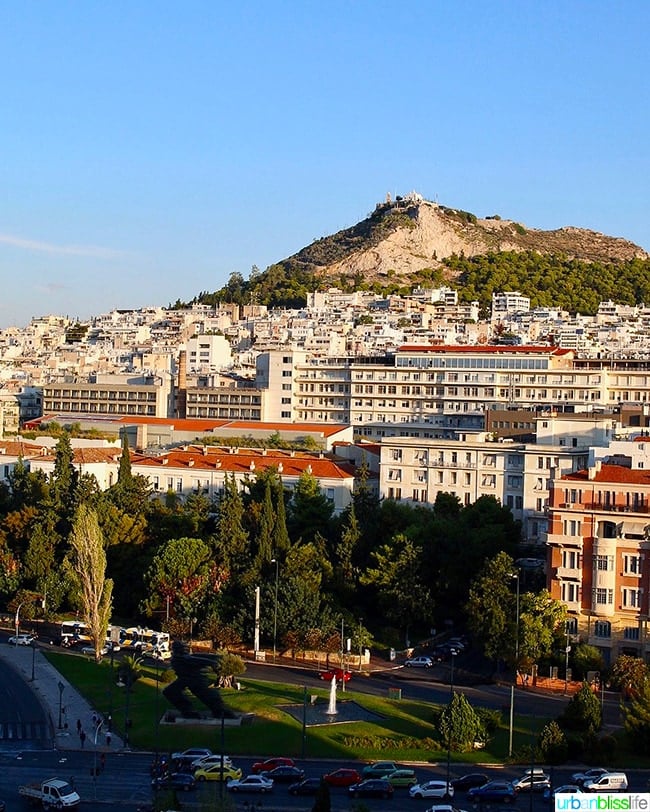 City view of Athens, Greece 