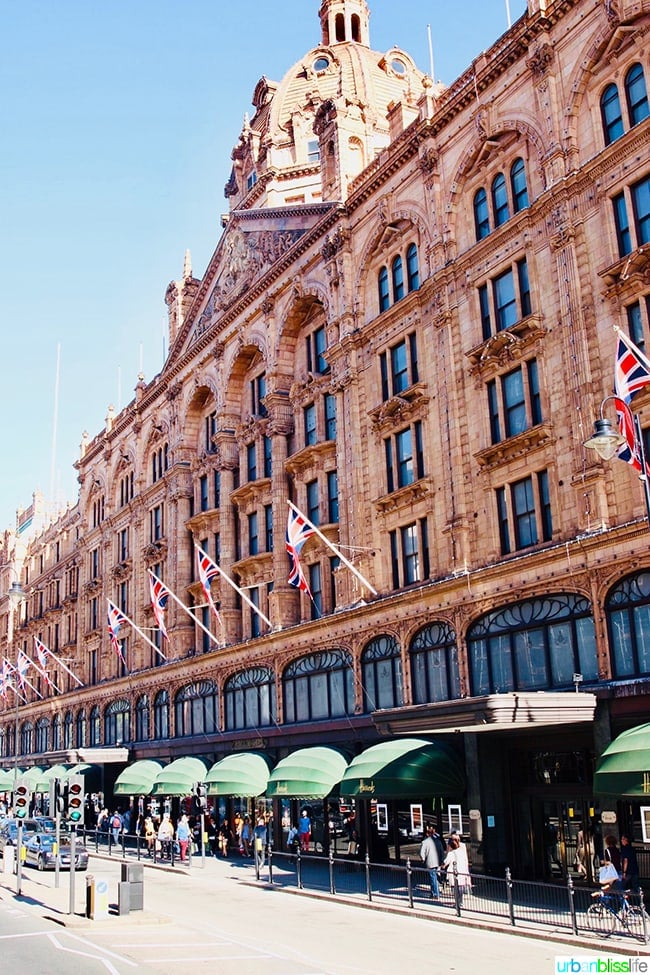 Harrod's London department store