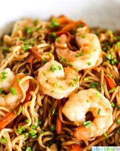 Shrimp Lo Mein Noodles