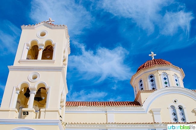 church at Aperi and Othos on Karpathos Island, Greece