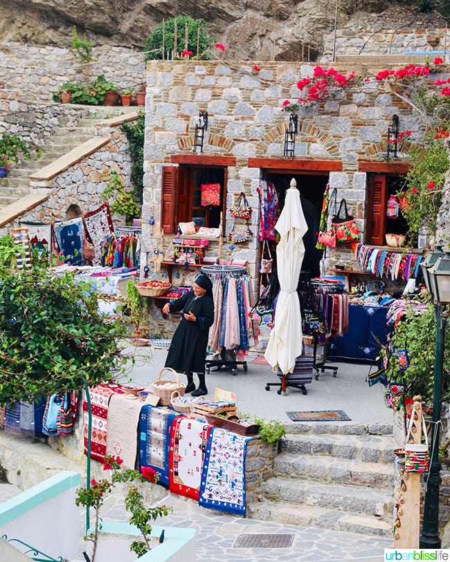 Traditional Olympos Village Karpathos Greece