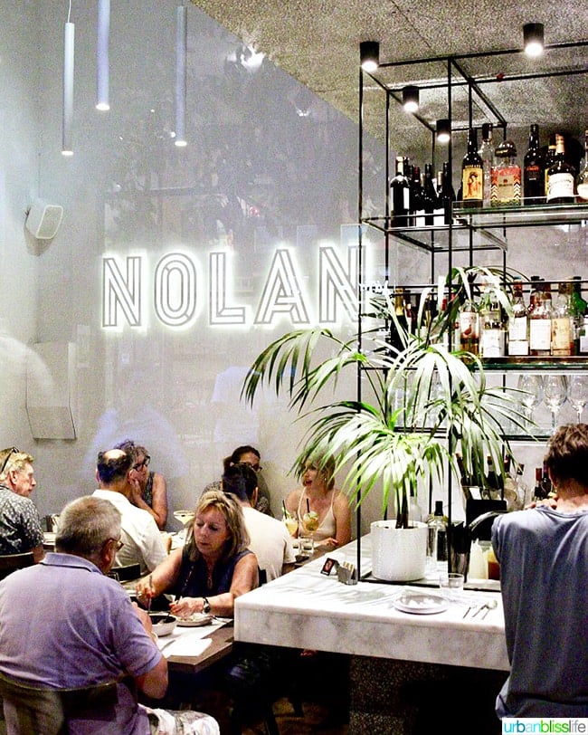 Nolan Restaurant in Athens, Greece