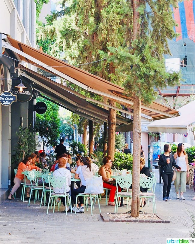 Athens street cafe