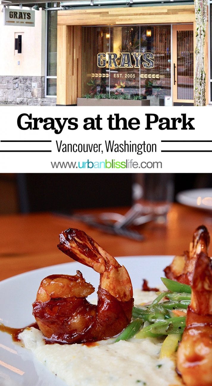 Grays at the Park restaurant, Vancouver, WA