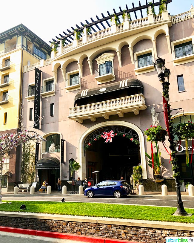 exterior of Hotel Valencia Santana Row