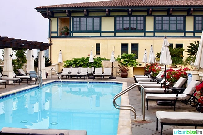 rooftop pool at Hotel Valencia Santana Row