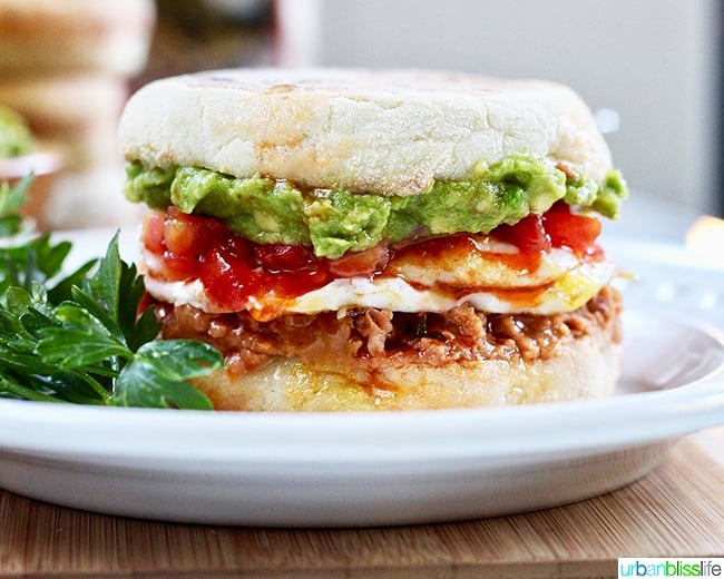 Breakfast Sandwich Maker Huevos Rancheros