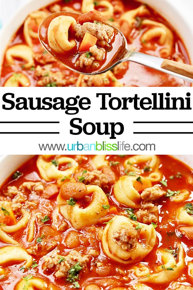 Sausage Tortellini Soup main image