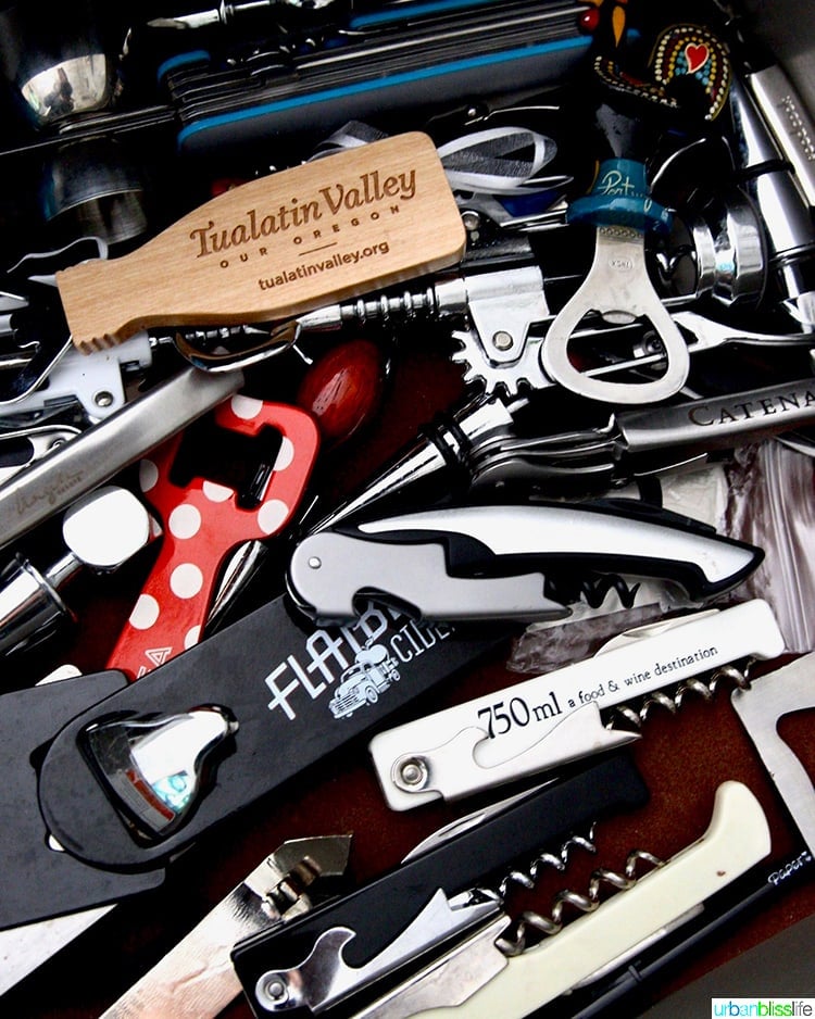 ultimate guide to the best corkscrews: bunch of corkscrews and bottle openers