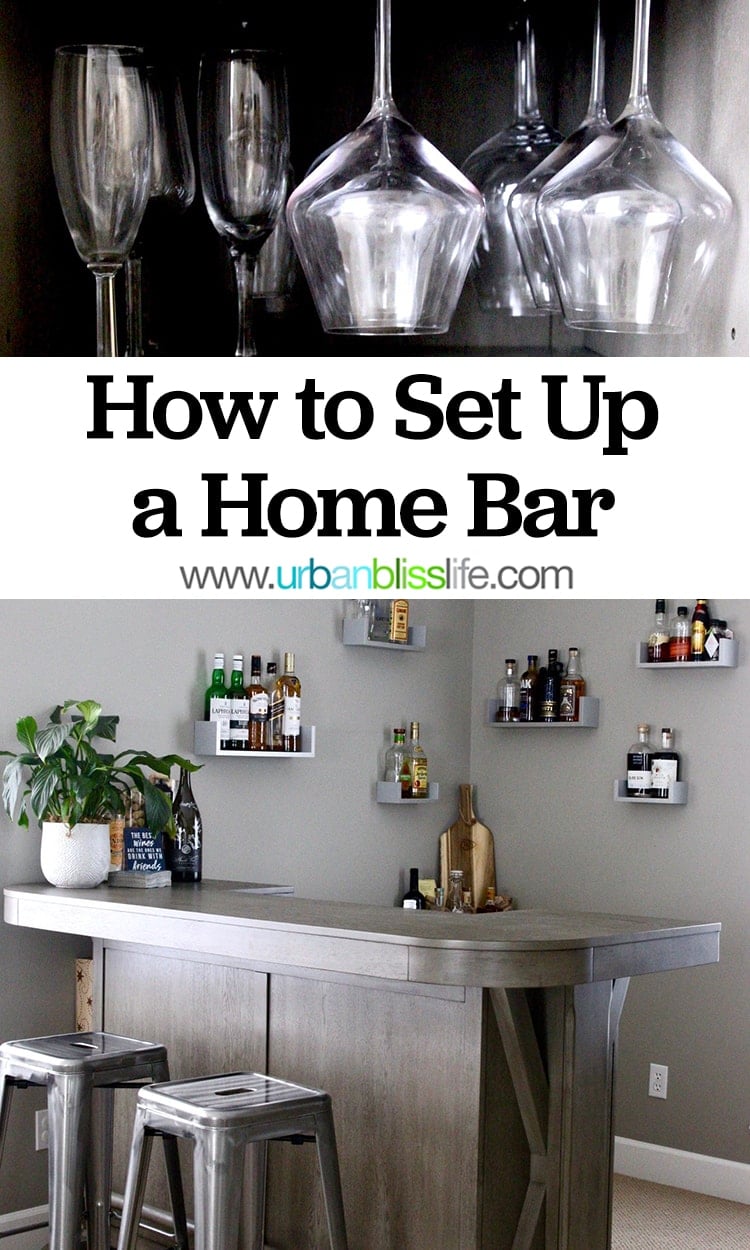 How to Create a Home Bar Setup