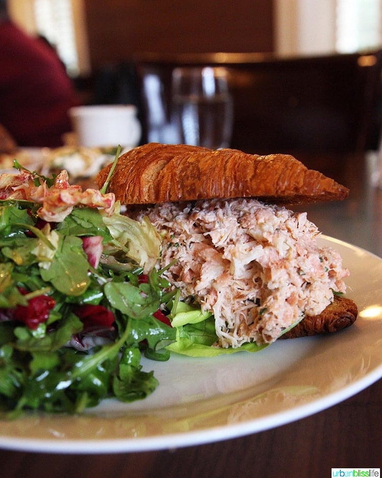 steelhead croissant sandwich