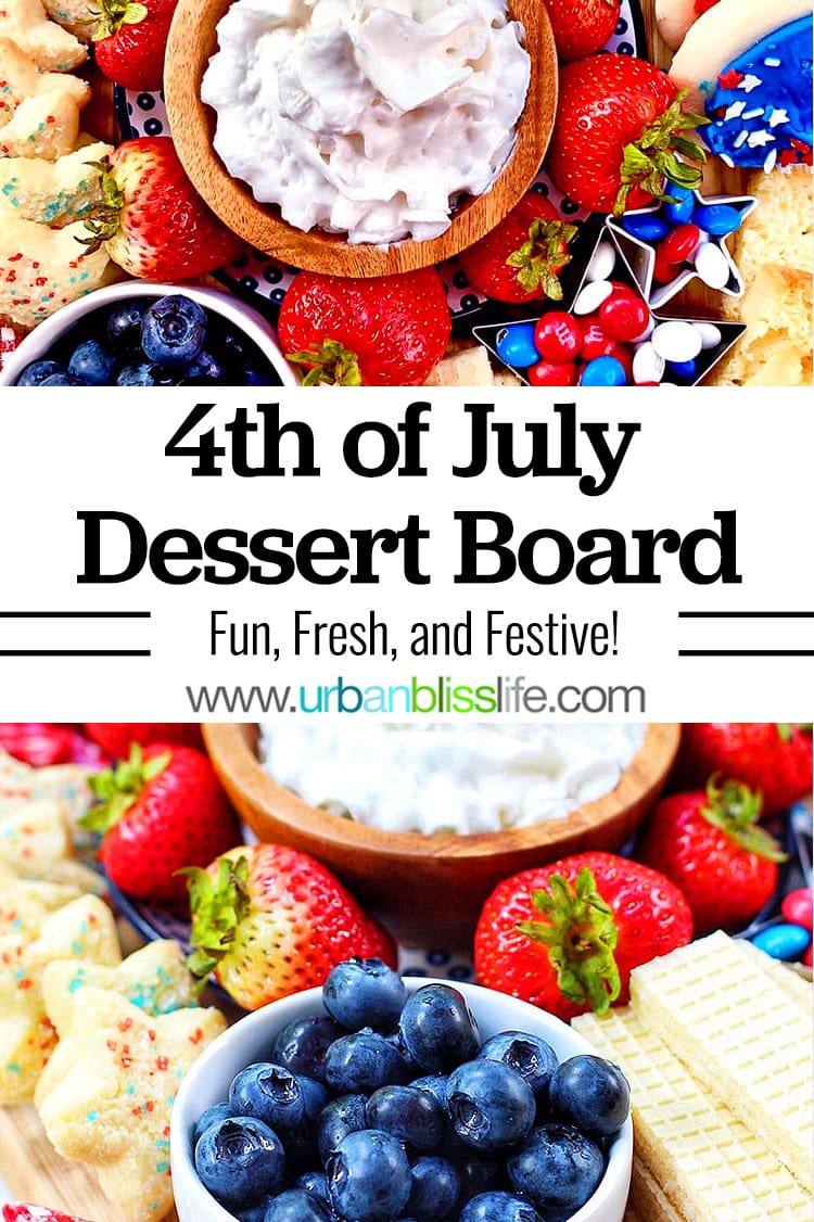 4th of july dessert board