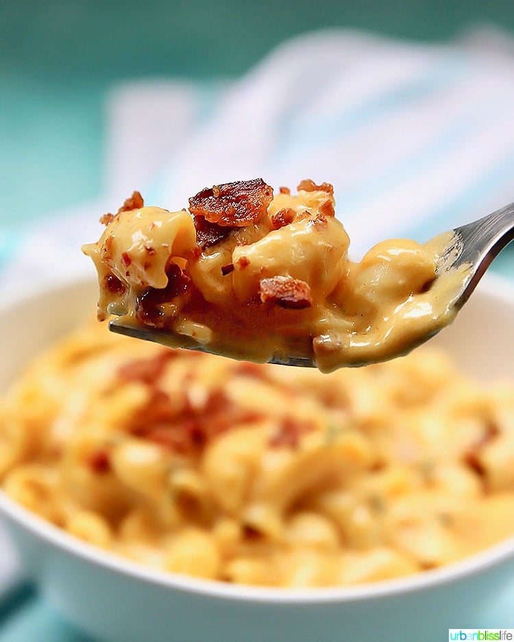 Dairy-Free-Mac-and-Cheese-fork