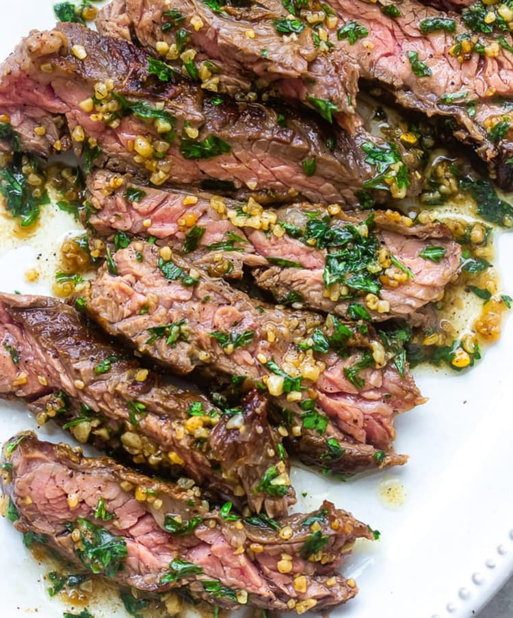 Garlic Butter Brazilian Steak family-friendly 30-minute meals