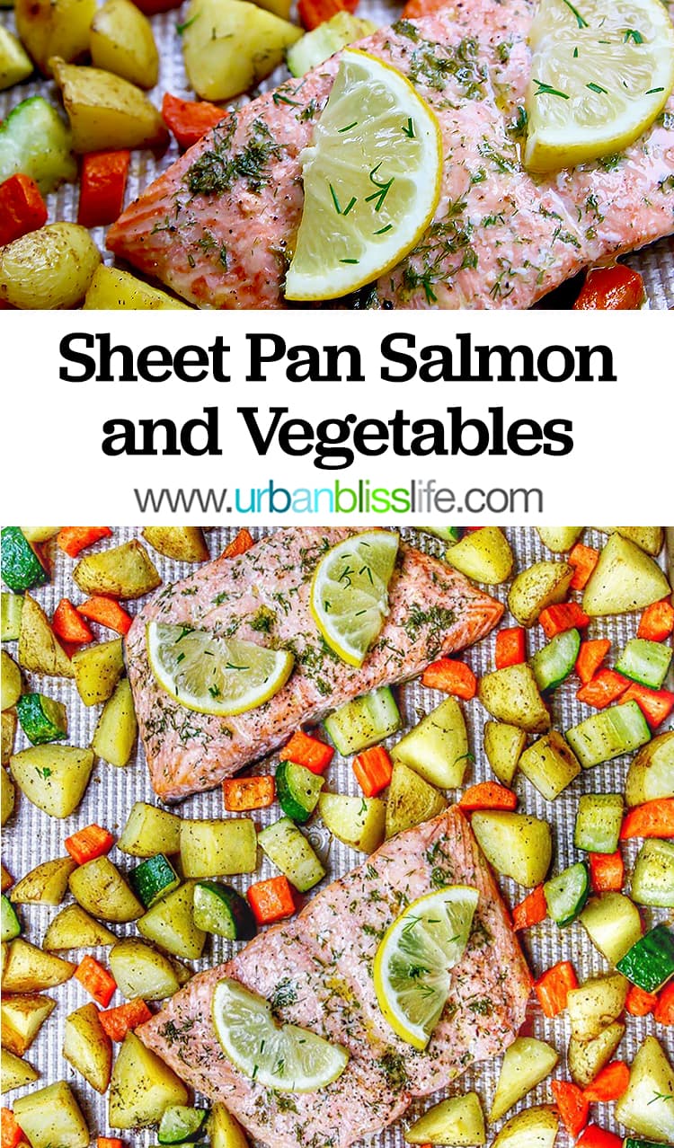 Sheet Pan Salmon and Vegetables recipe