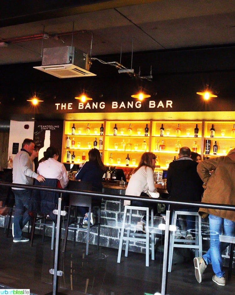 Teeling Whiskey Bang Bang Bar