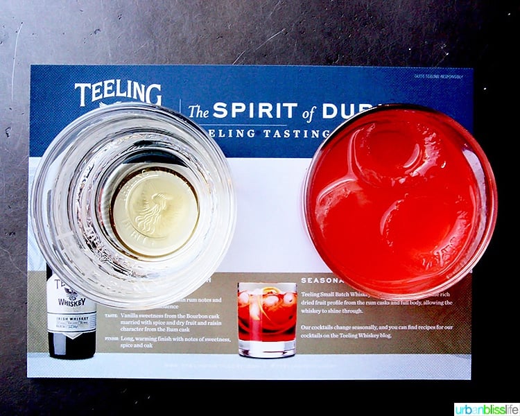 Teeling Whiskey cocktails