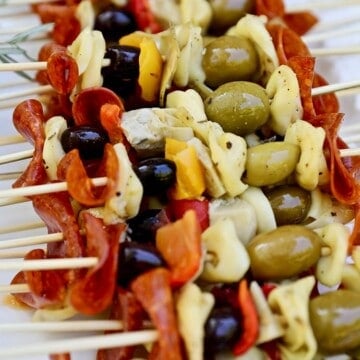 Antipasto Skewers closeup