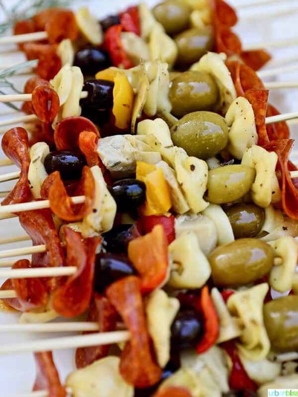 Antipasto Skewers closeup