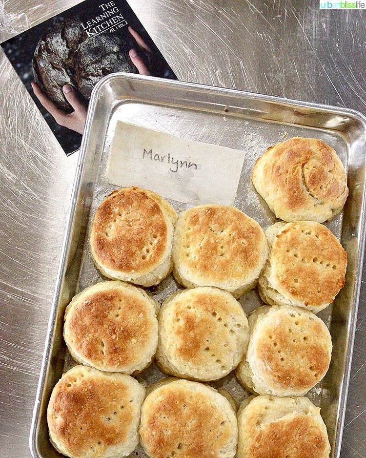 The Learning Kitchen Marlynns Biscuits Tray