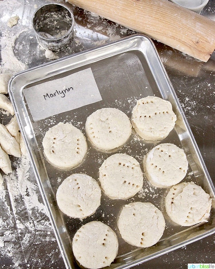 The Learning Kitchen Marlynns Biscuits uncooked