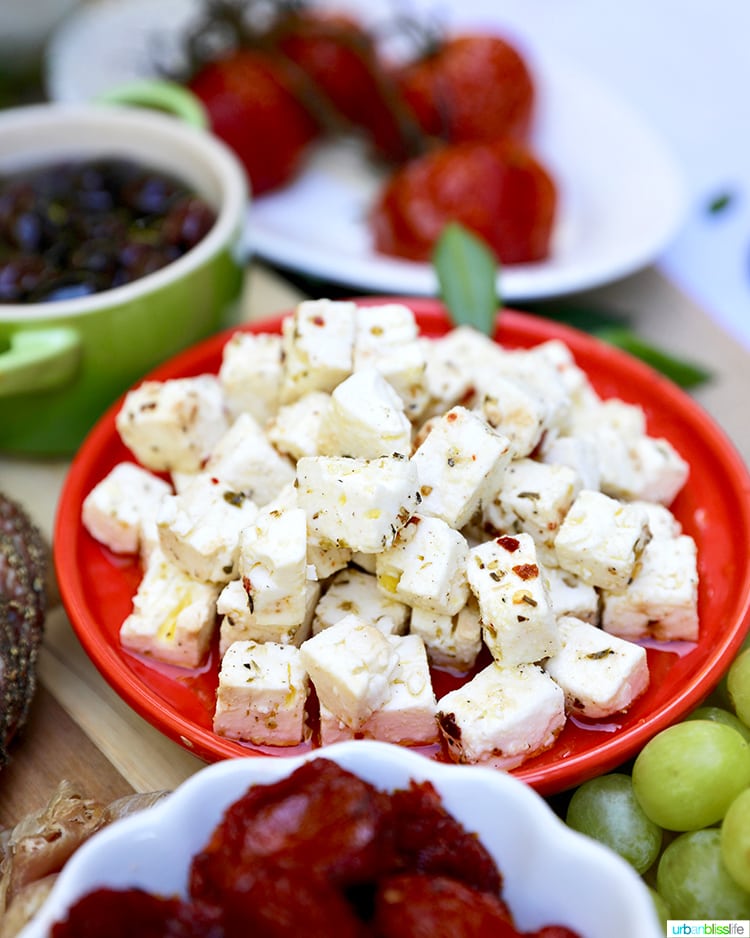 marinated feta cheese