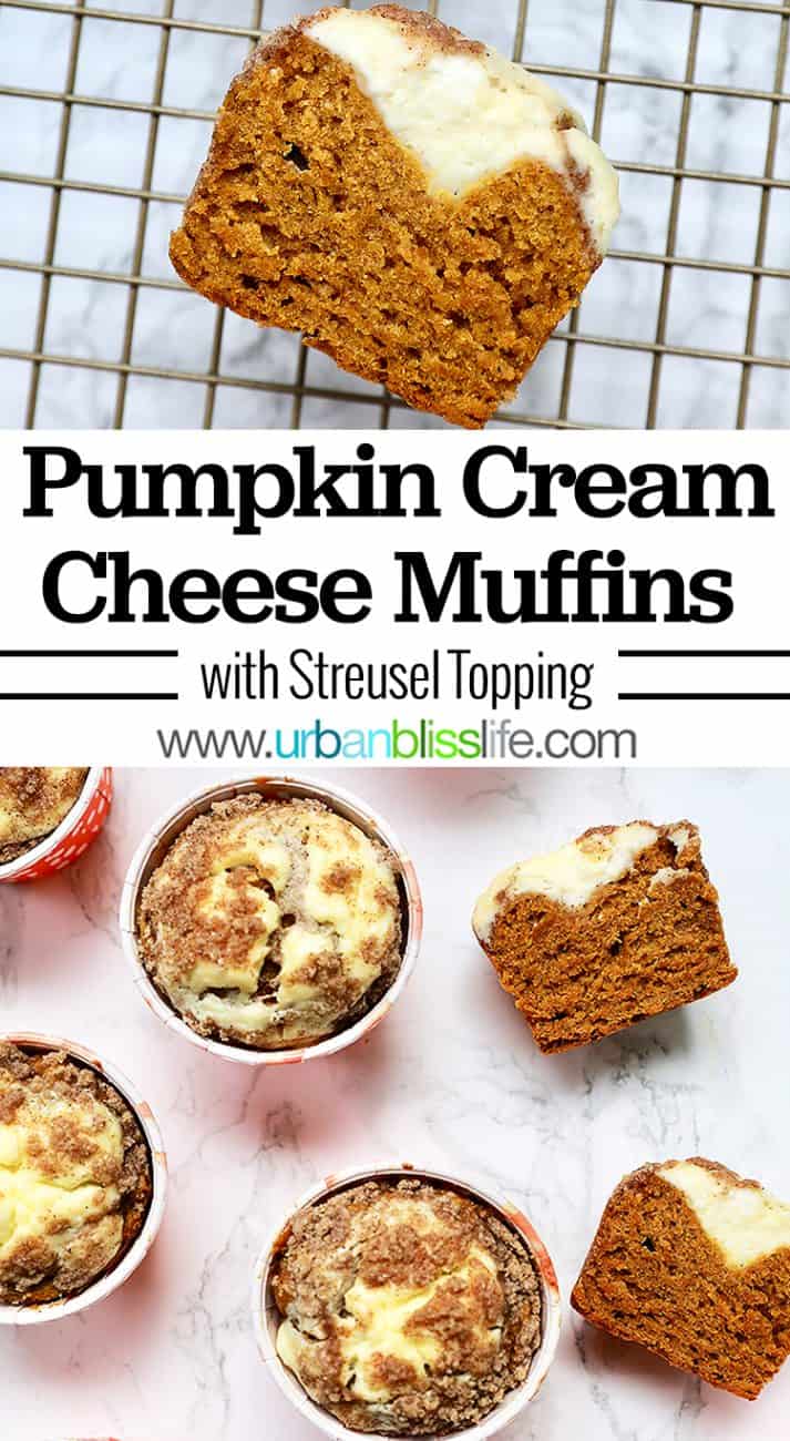 pumpkin cream cheese muffins