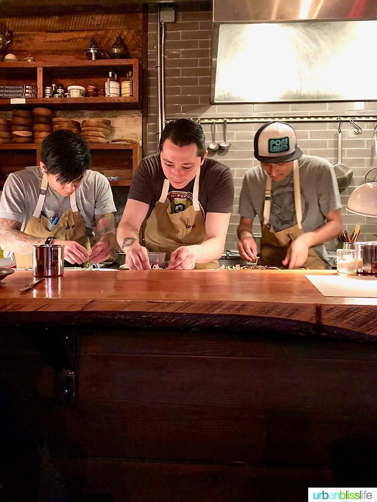 Langbaan Chefs in Kitchen