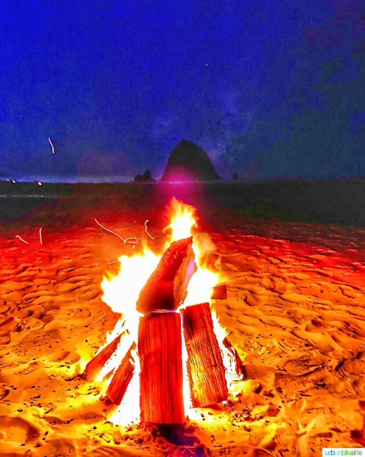 Cannon beach bonfire Surfsand Resort