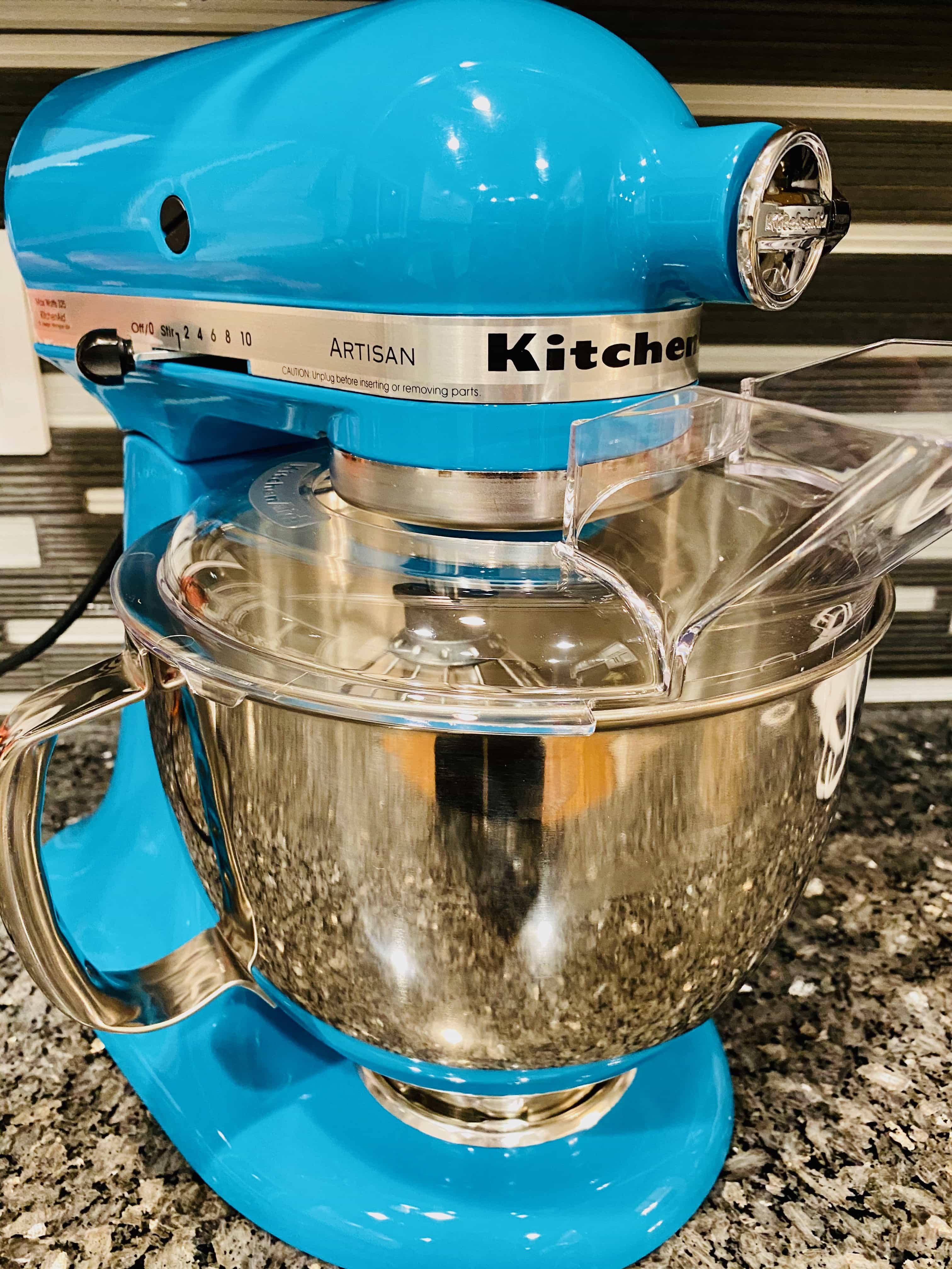 Blue KitchenAid Stand Mixer