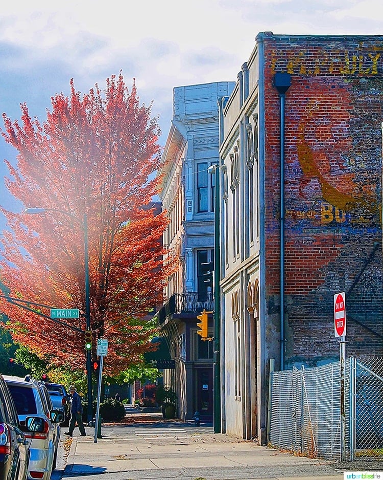 downtown walla walla in the fall