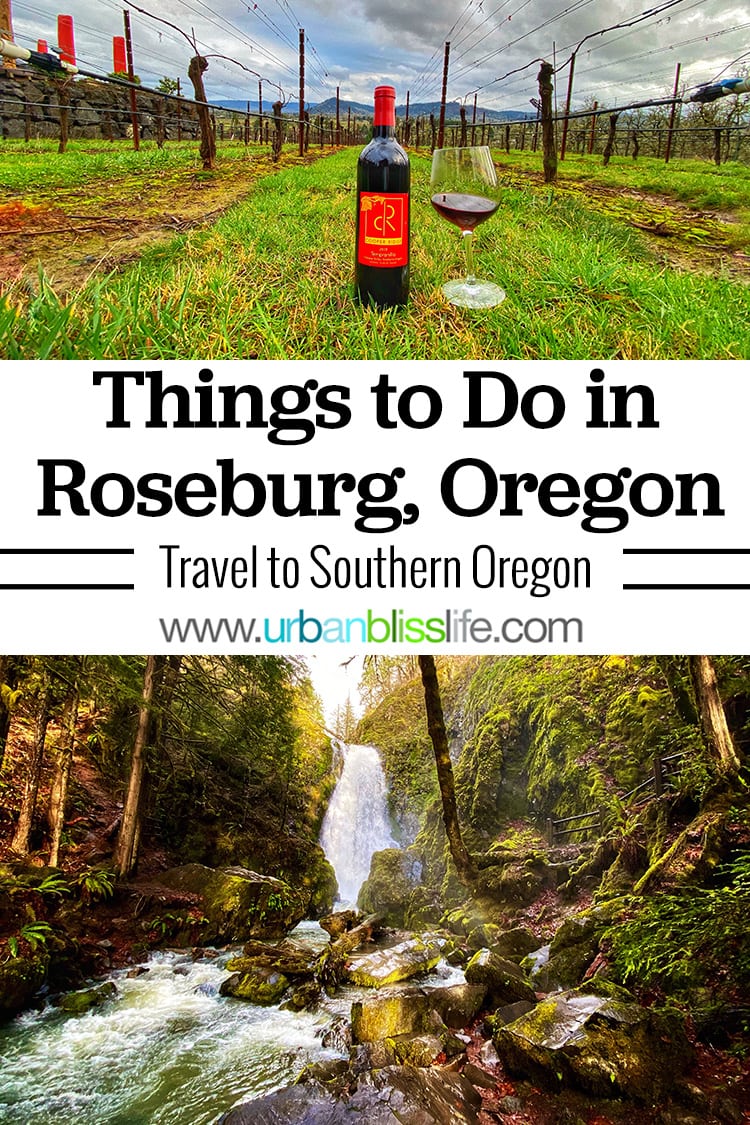 main image of things to do in roseburg oregon: wine tasting and waterfall hike