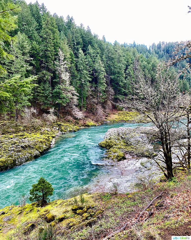 colorful Umpqua River