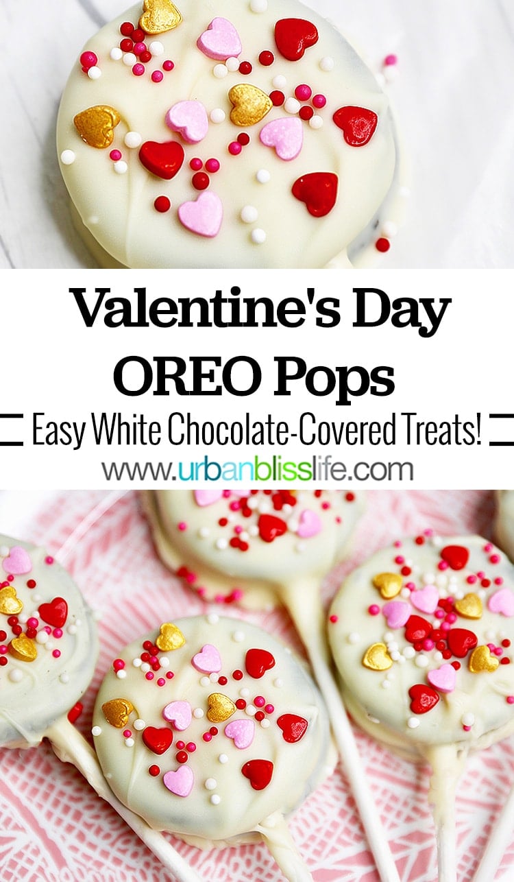 Valentine Chocolate Covered Oreo Pops Recipe