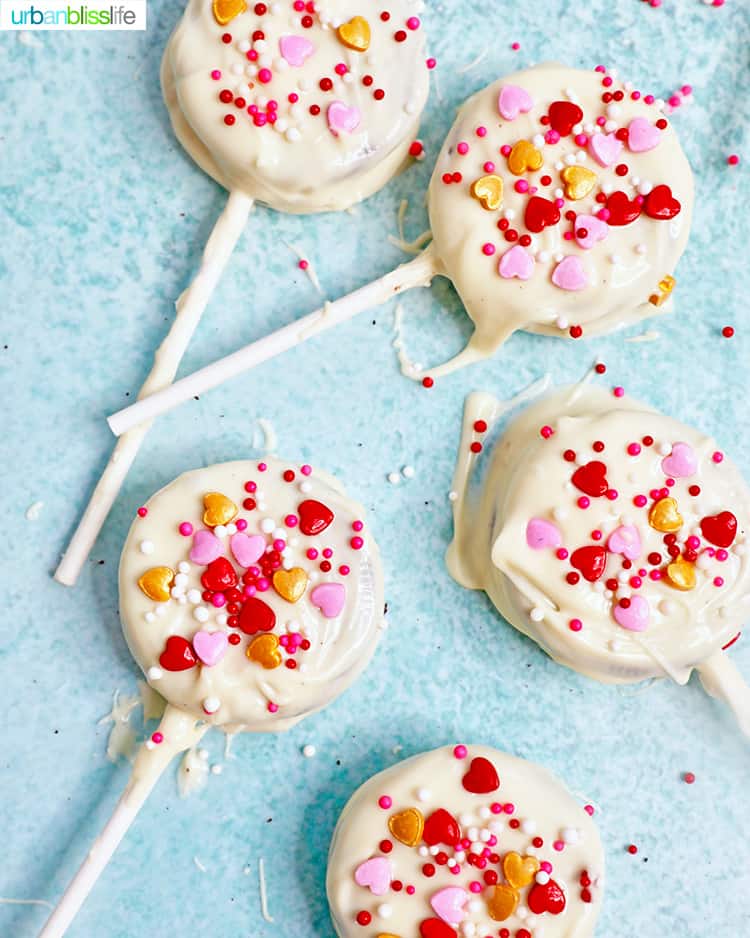 Valentine's Day Oreo Pops