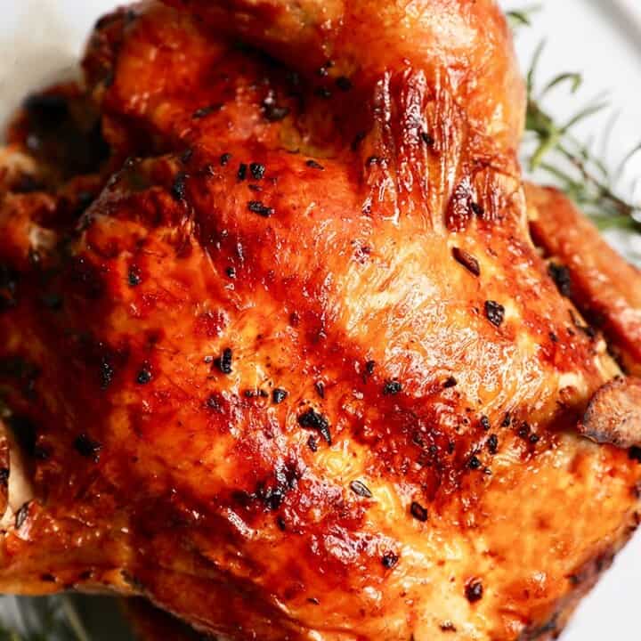 Air Fryer Rotisserie Chicken