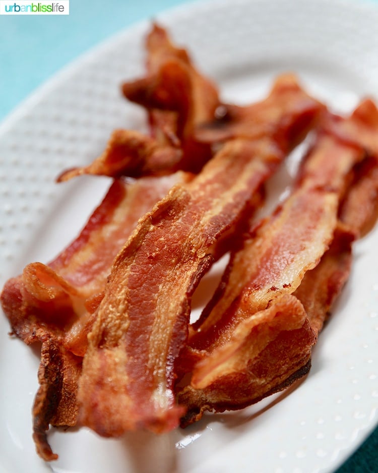 air fryer crispy bacon