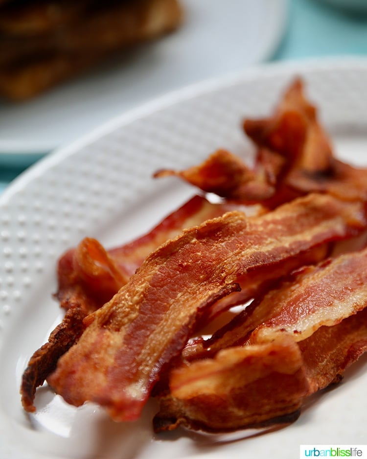 air fryer crispy bacon