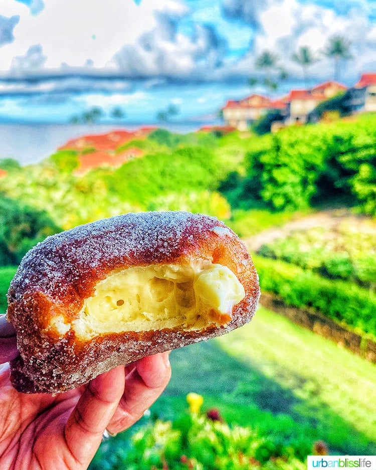 Hawaiian Malasada in Maui