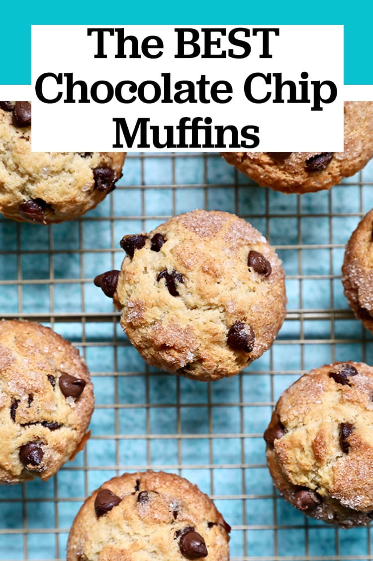 The Best Chocolate Chip Muffins