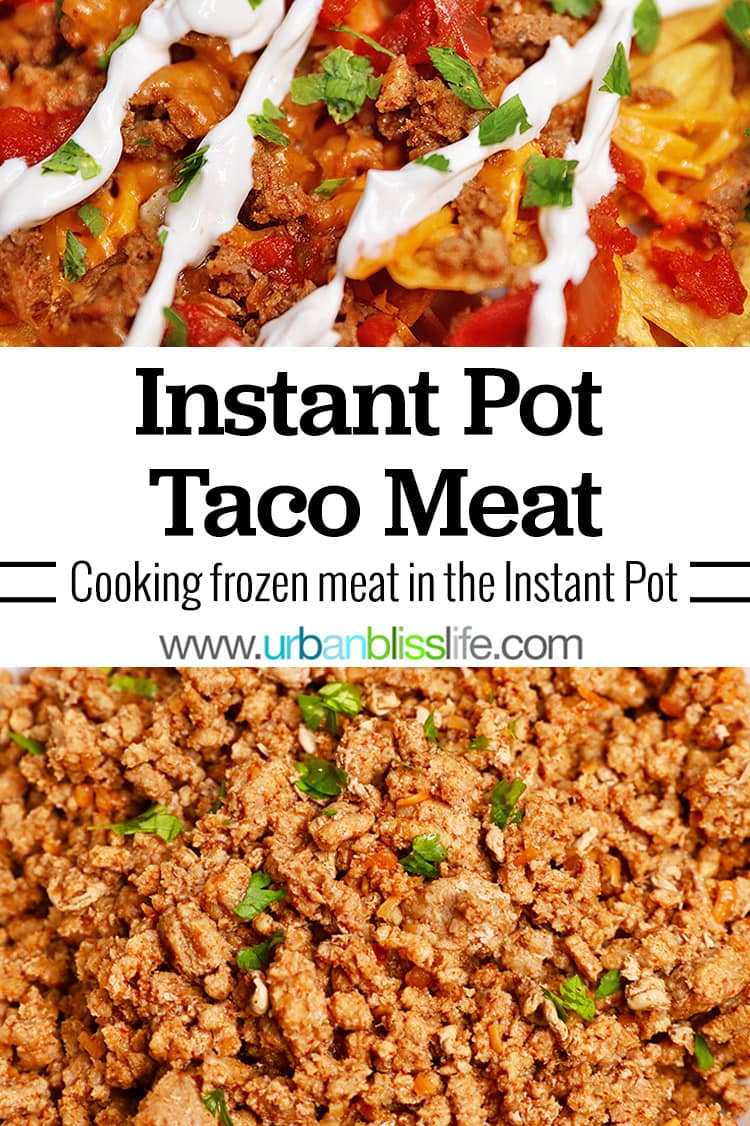 instant pot taco meat