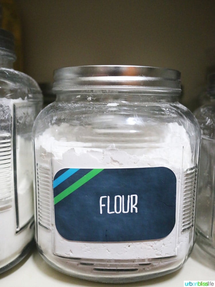 flour - Non-Perishable Food Pantry List