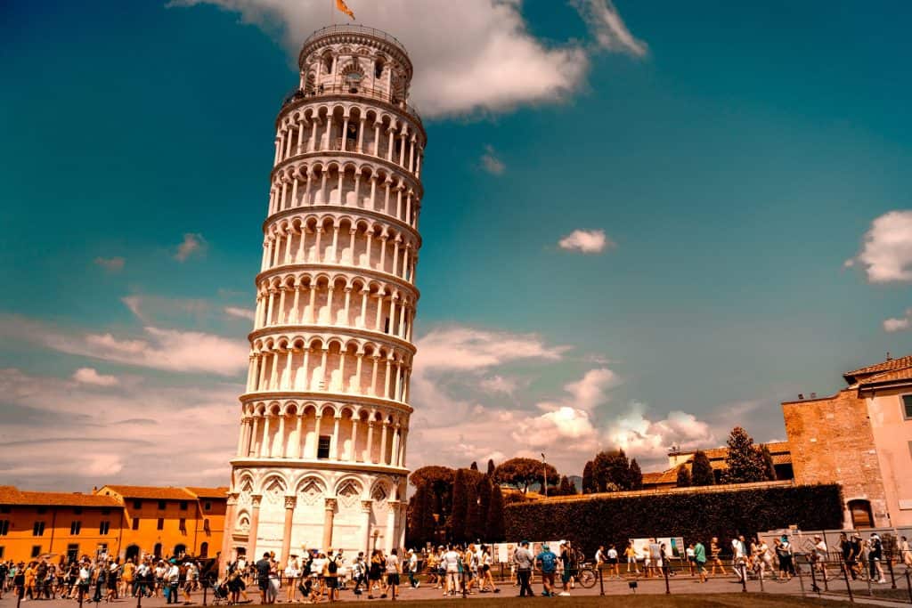 leaning tower of pisa