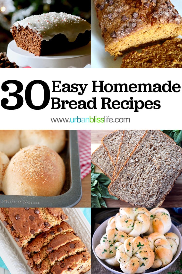 30 Easy Homemade Bread Recipes