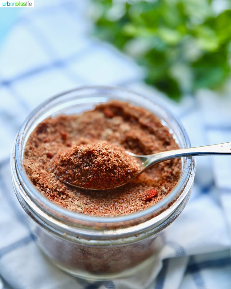 spoonful of the best BBQ rub!
