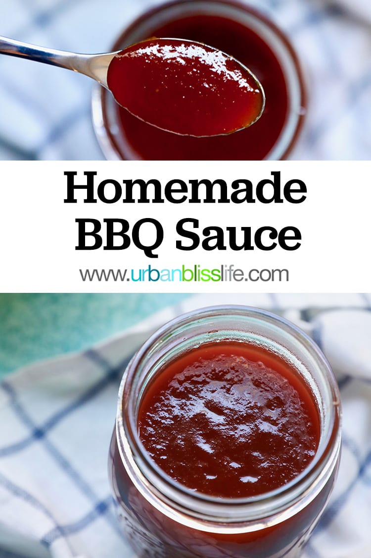 Homemade Sweet BBQ Sauce recipe - Urban Bliss Life