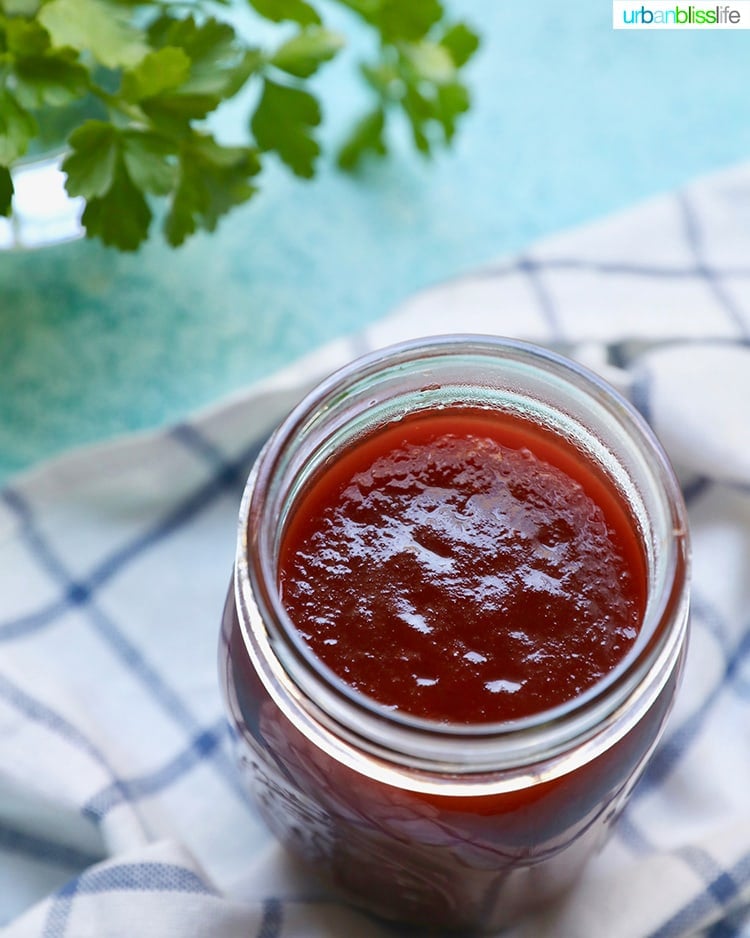 Homemade Sweet BBQ Sauce